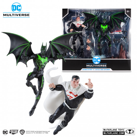 Batman Beyond Vs. Justice Lord Superman 2Pk