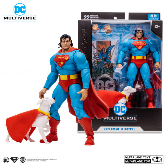 Superman &amp;Amp; Krypto (Return Of Superman) Mcfarlane Collector Edition #9