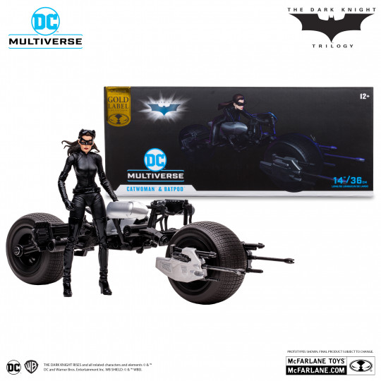 Catwoman & Batpod (The Dark Knight Rises)