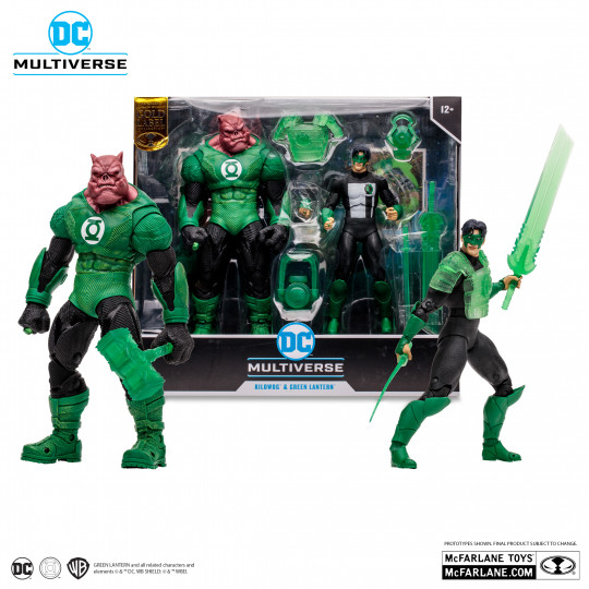 Kilowog &amp; Green Lantern Gold Label 2pk