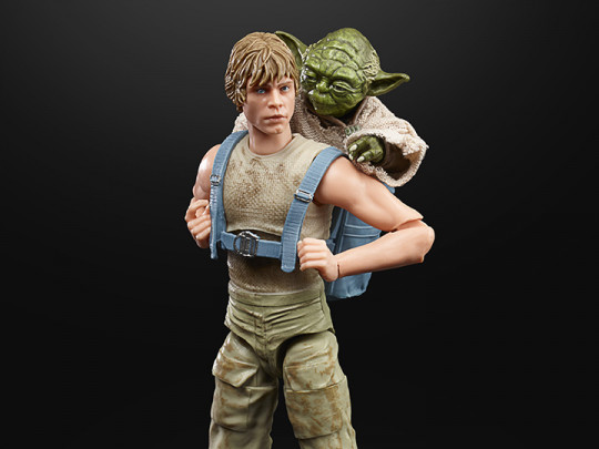 Star Wars 40th Anniversary The Black Series 6&quot; Deluxe Luke Skywalker &amp; Yoda (Jedi Training) Two-Pack