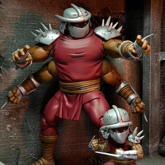 NECA Teenage Mutant Ninja Turtles Ultimate Deluxe Shredder Clone &amp; Mini Shredder (Mirage Comics)