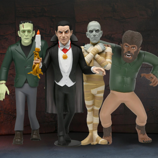 Tooney Terrors Universal Monsters Set Of 4