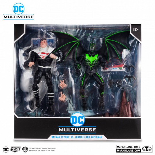Batman Beyond Vs. Justice Lord Superman 2Pk