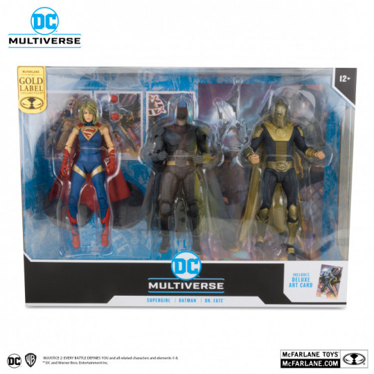 Supergirl Batman Dr.fate (Injustice 2)  3Pk