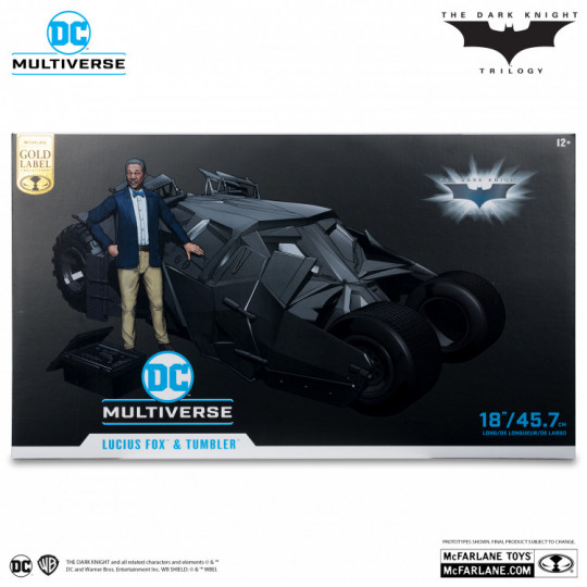 Lucius Fox & Tumbler