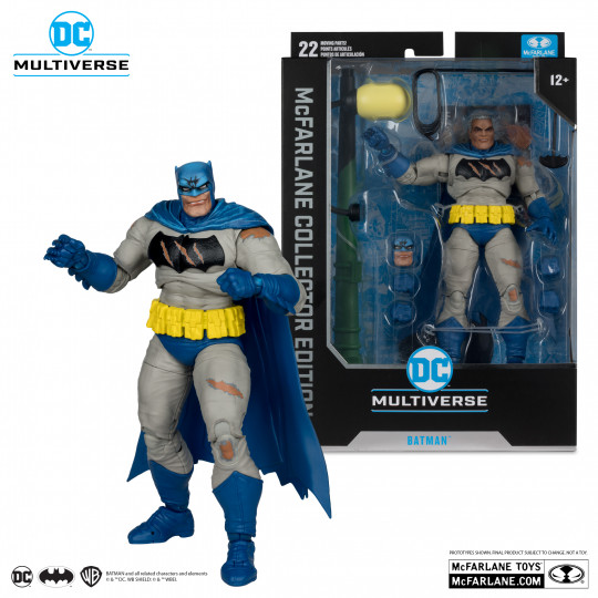 Batman Battle Damage Blue (The Dark Knight Returns) 7In Figure Mcfarlane Collector Edition #21