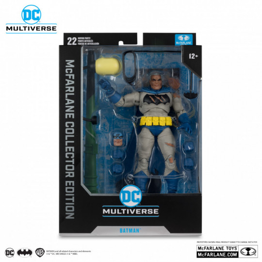 Batman Battle Damage Blue (The Dark Knight Returns) 7In Figure Mcfarlane Collector Edition #21