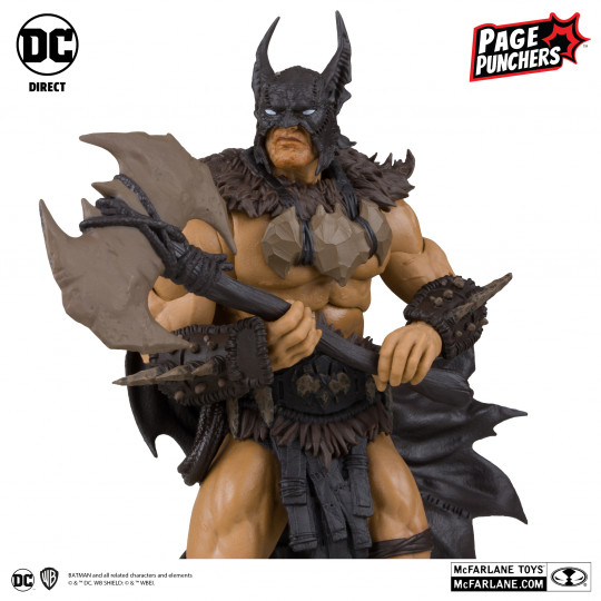 Batman 7″ Figure With Batman: Fighting The Frozen Comic (Page Punchers)