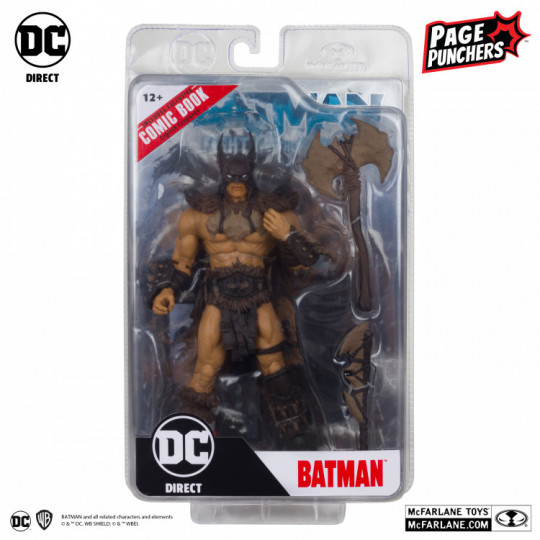 Batman 7″ Figure With Batman: Fighting The Frozen Comic (Page Punchers)