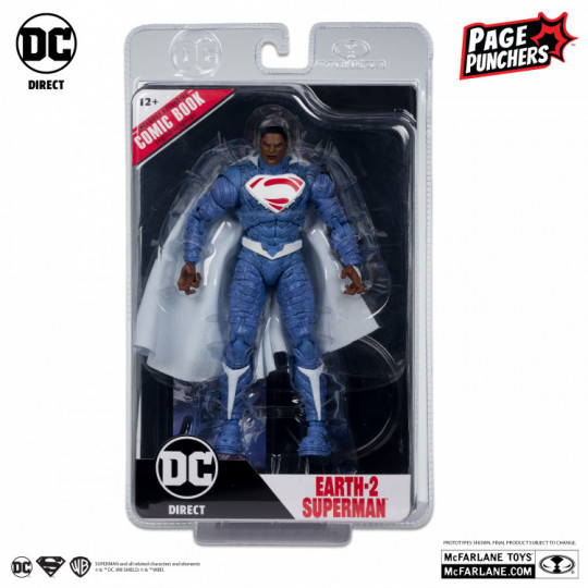 Earth-2 Superman 7″ Figure With Superman: Ghosts Of Krypton Comic (Page Punchers)