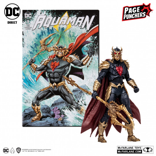 Ocean Master 7″ Figure With Aquaman Comic (Page Punchers)