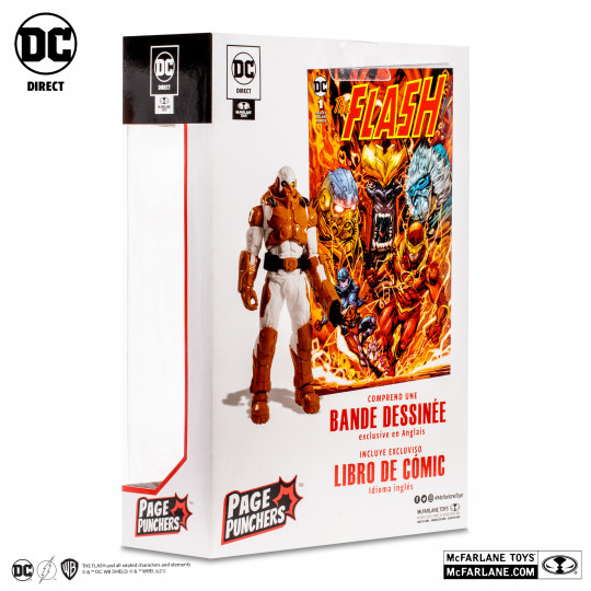 Heat Wave 7″ Figure With The Flash Comic (Page Punchers)