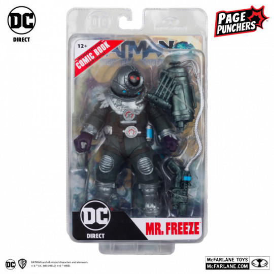 Mr.freeze 7″ Figure With Batman: Fighting The Frozen Comic (Page Punchers)