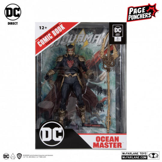 Ocean Master 7″ Figure With Aquaman Comic (Page Punchers)