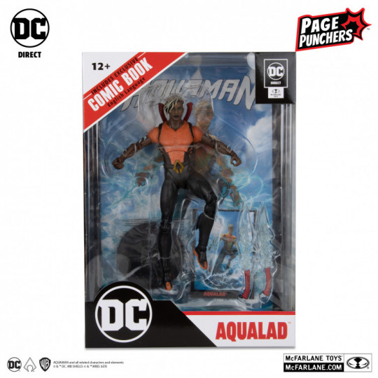 Aqualad 7″ Figure With Aquaman Comic (Page Punchers)