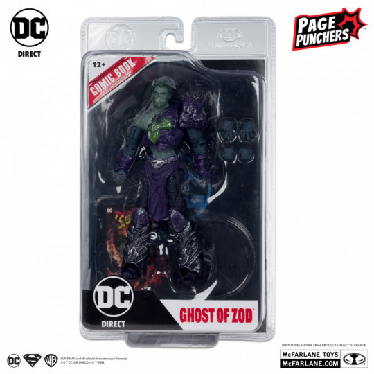 Ghost Of Zod 7″ Figure With Superman: Ghosts Of Krypton Comic (Page Punchers)
