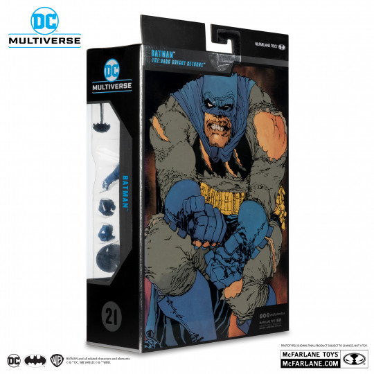 Batman Battle Damage Blue (The Dark Knight Returns) 7In Figure Mcfarlane Collector Edition #21