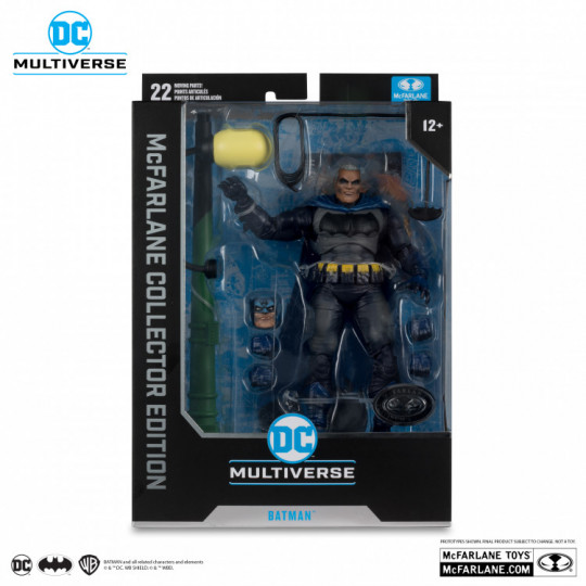 Batman Battle Damage Blue (The Dark Knight Returns) 7In Figure Mcfarlane Collector Edition #21