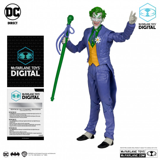 The Joker (Dc: The Silver Age) With Mcfarlane Toys Digital Collectible