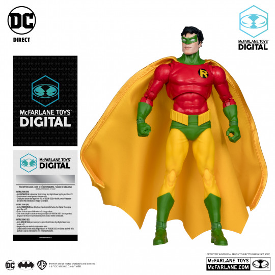 Robin Of Earth-2 (Crisis On Infinite Earths) With Mcfarlane Toys Digital Collectible