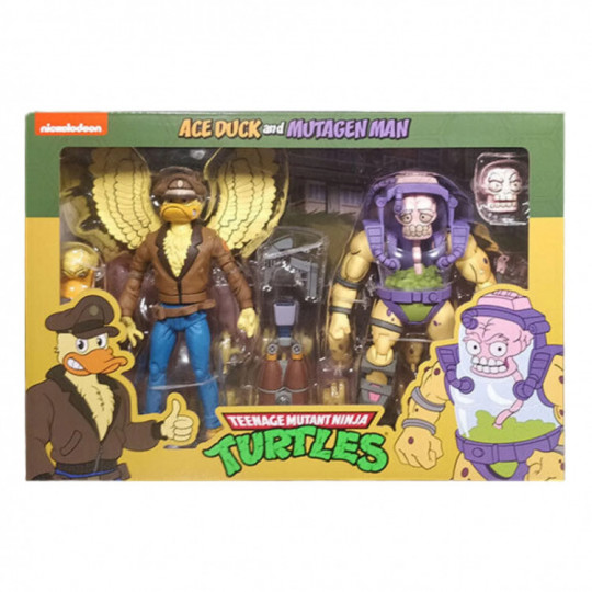 Teenage Mutant Ninja Turtles Exclusive Cartoon Ace Duck & Mutagen Man
