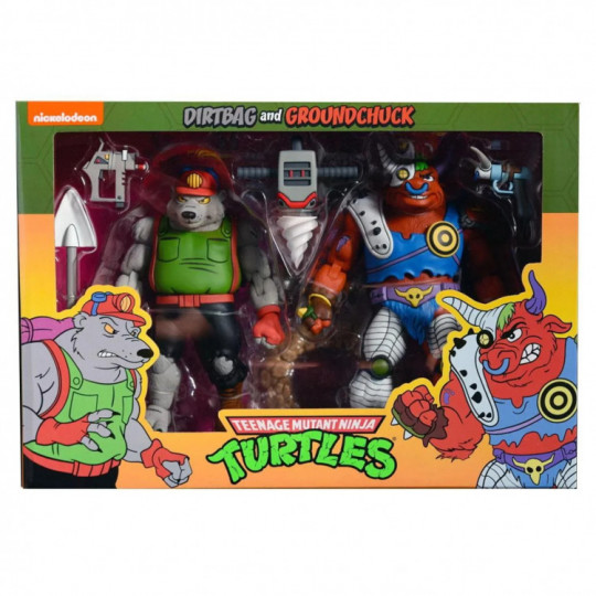 Teenage Mutant Ninja Turtles Cartoon Dirtbag & Groundchuck
