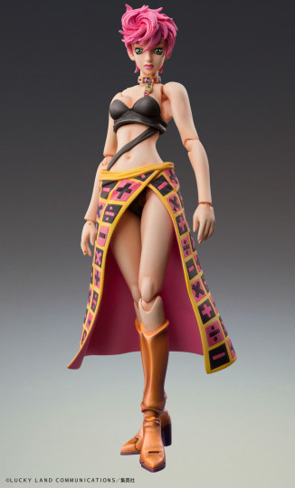 Display by BigBoyToy Reviews: Super Action Statue: Trish Una JoJo's Bizarre Adventure...