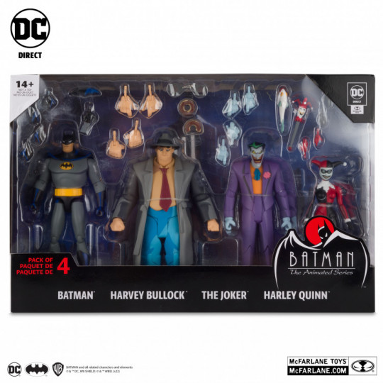 Batman The Animated Series 4-Pack