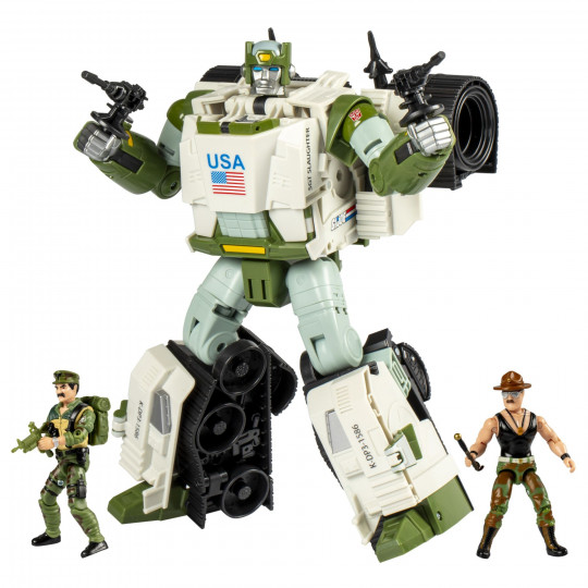 Transformers Collaborative: G.I. Joe x Transformers Autobot Kup Triple T