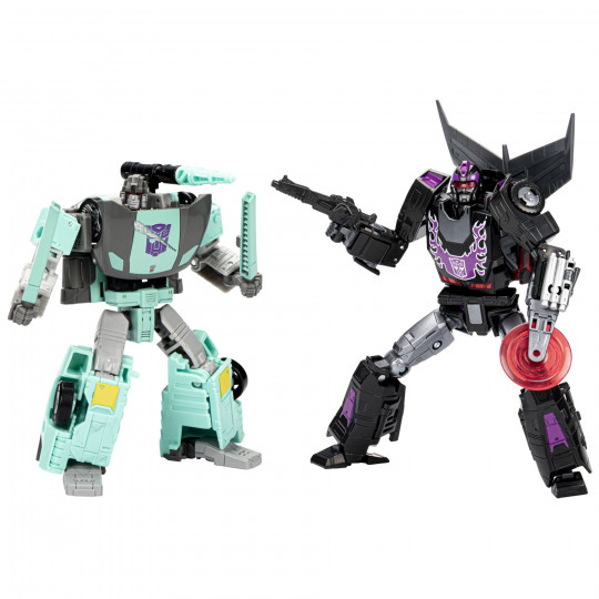 Transformers Generations: Shattered Glass Collection Rodimus, Sideswipe, and Decepticon Whisper