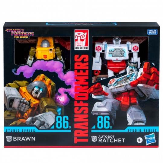 Studio Series: Deluxe The : The Movie Brawn & Autobot Ratchet 2-Pack