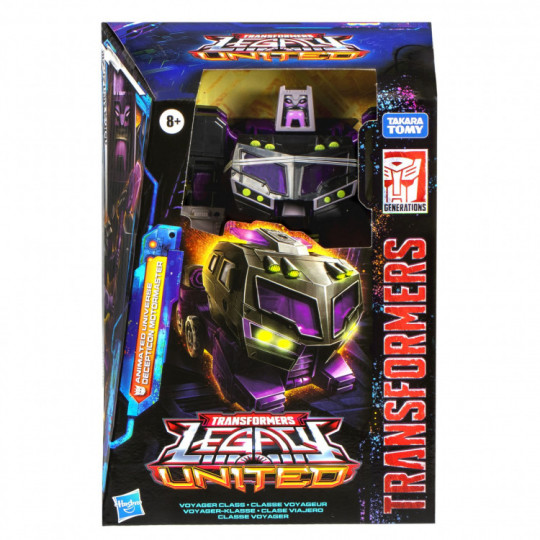 Legacy: United Voyager Class : Animated Universe Decepticon Motormaster