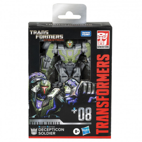 Studio Series: Deluxe : War For Cybertron 08 Decepticon Soldier