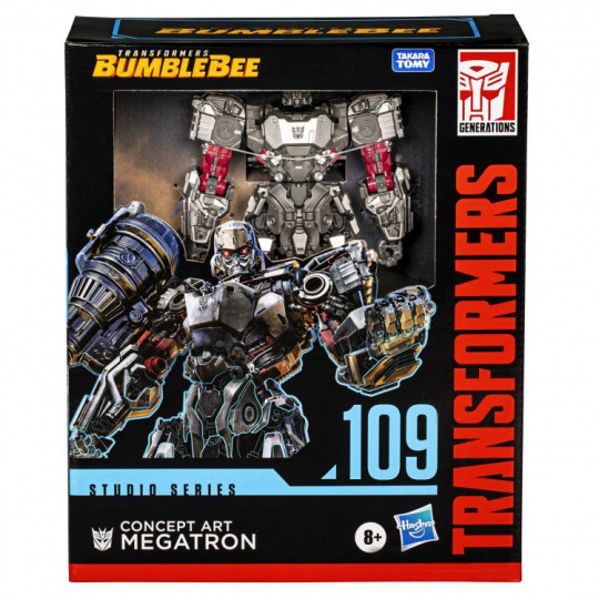 Studio Series: Leader : Bumblebee 109 Concept Art Megatron
