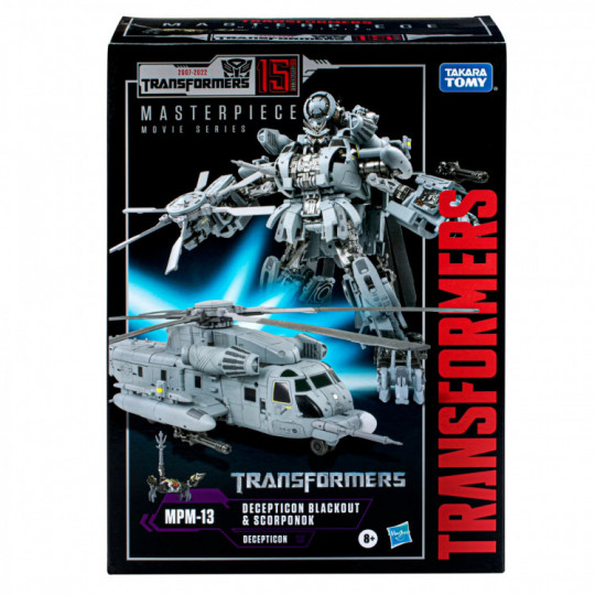Movie Masterpiece Series: Mpm-13 Decepticon Blackout And Scorponok