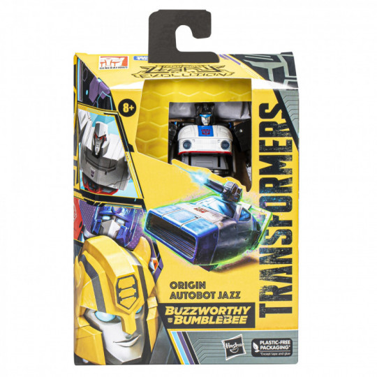 Buzzworthy Bumblebee Legacy: Evolution Origin Autobot Jazz