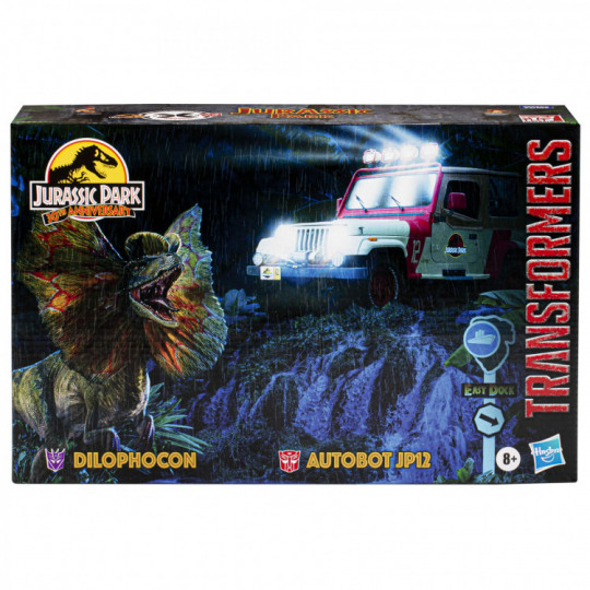Collaborative: Jurassic Park X Dilophocon And Autobot Jp12