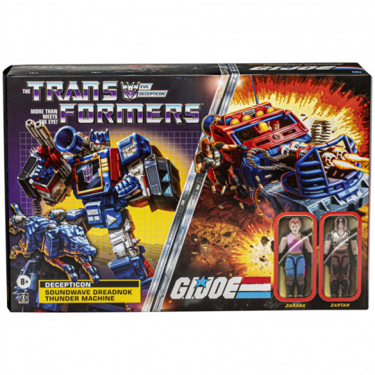Collaborative: G.i. Joe X Soundwave Dreadnok Thunder Machine, Zartan & Zarana