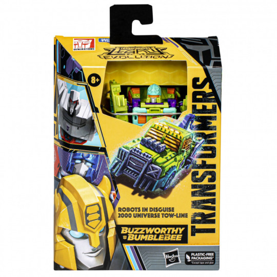 Buzzworthy Bumblebee Legacy: Evolution Robots In Disguise 2000 Universe Tow-Line