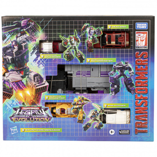 Legacy: Evolution Stunticon Menasor Multipack