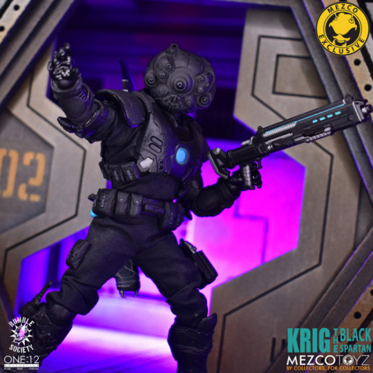 Rumble Society - Krig-13: Black Spartan Edition