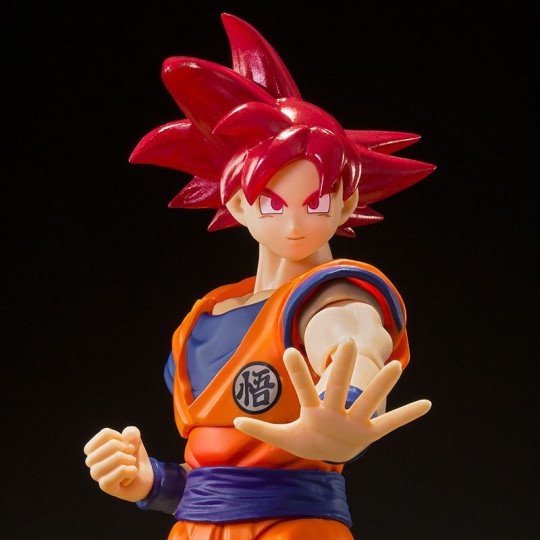 Display by Theinfamoustmf: Super Saiyan God Son Goku -Saiyan God Instilled With The Lig...