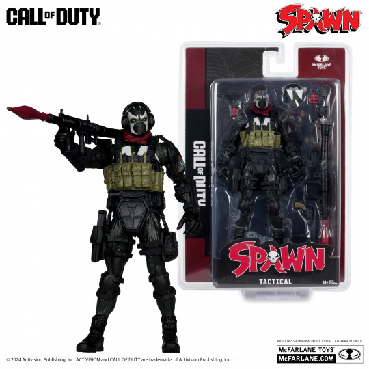 Call Of Duty Tactical Spawn 7In Figure