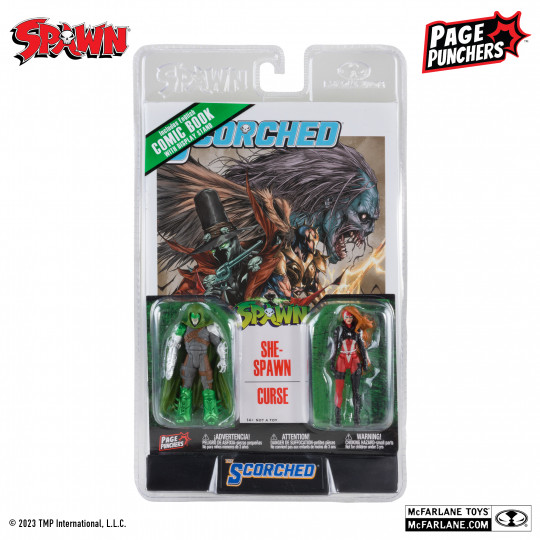 She Spawn And Curse 3″ Figure 2-Pk (Page Punchers)