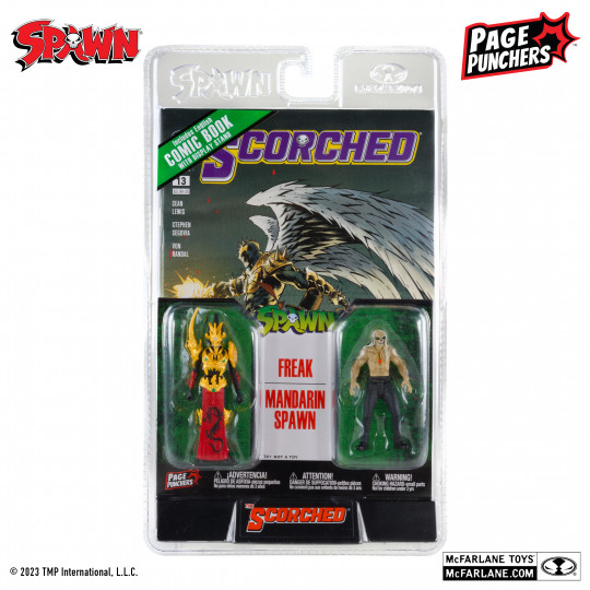 Freak And Mandarin Spawn 3″ Figure 2-Pk (Page Punchers)