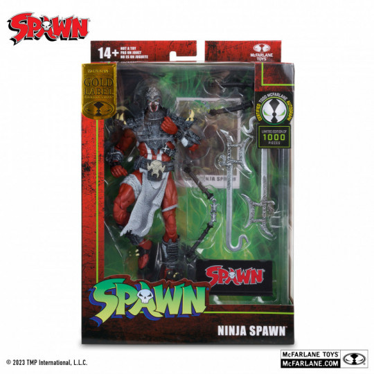 Ninja Spawn  With Todd Mcfarlane Autograph