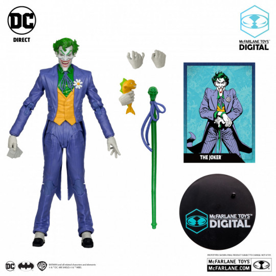 The Joker (Dc: The Silver Age) With Mcfarlane Toys Digital Collectible