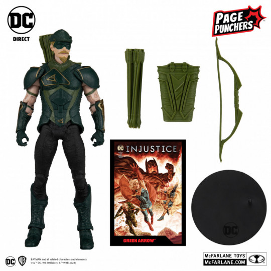 Green Arrow With Injustice 2 Comic Page Punchers