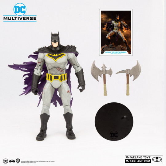 Batman With Battle Damage (Dark Knights: Metal)